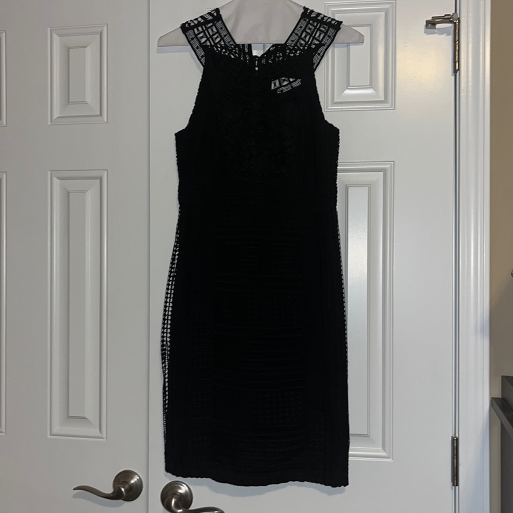Anthropologie Petite Black Dress